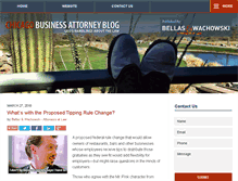 Tablet Screenshot of businessattorneychicago.com